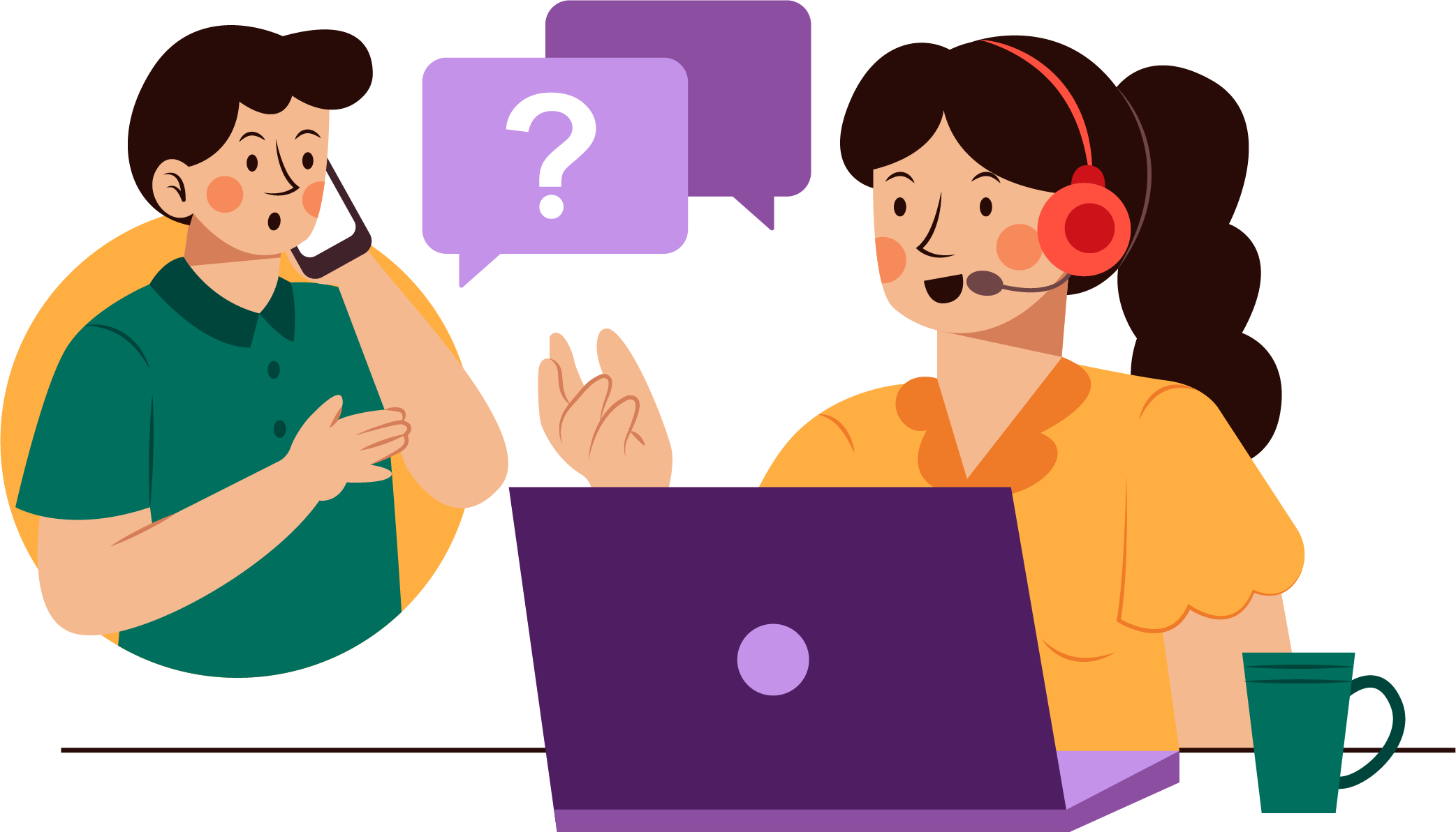 Équipe service client