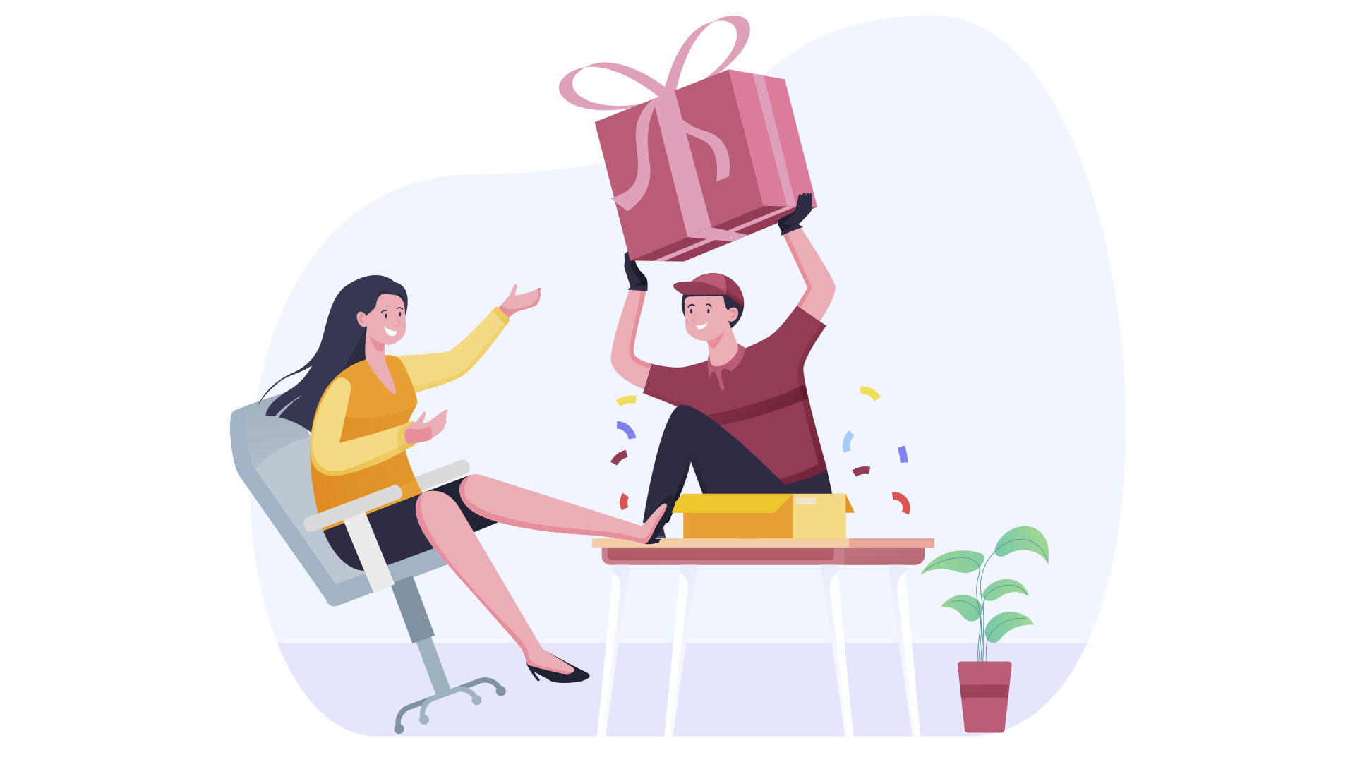 Emballage soigné pour retours